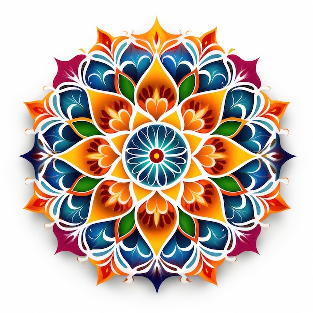 Rangoli icon for the Diwali