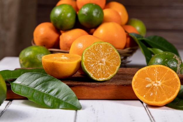 Rangpur Citrus limonia or Citrus reticulata medica sometimes called the rangpur lime mandarin lime or lemandarin is a hybrid between the mandarin orange and the citron