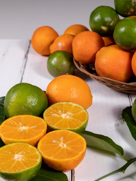 Rangpur Citrus limonia or Citrus reticulata medica sometimes called the rangpur lime mandarin lime or lemandarin is a hybrid between the mandarin orange and the citron