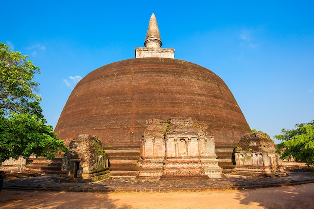 Rankoth Vehera or Vihara is a stupa or dagoba, located in the ancient city of Polonnaruwa in Sri Lanka