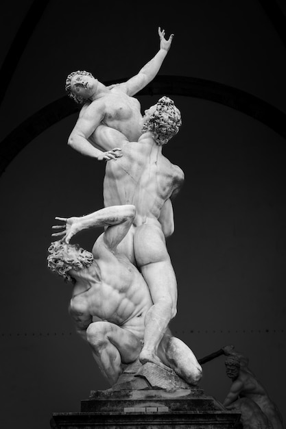 The Rape of Proserpina Renaissance statue by Giambologna Florence Italy