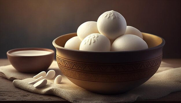 Rasgulla a popular Bengali sweet is an Indian sweet or dessert