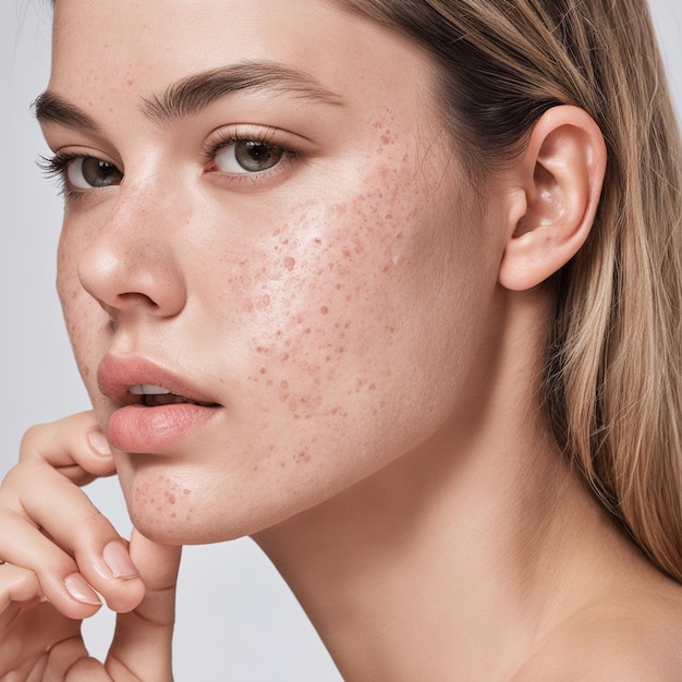 Rashes and Acne on the face