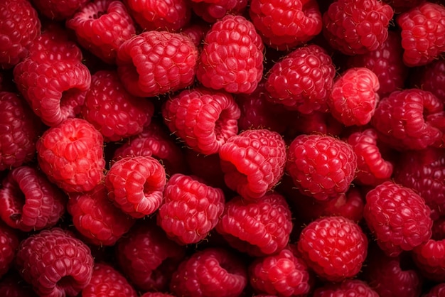 Raspberry background