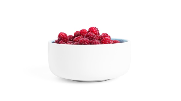 Raspberry isolated. Raspberries