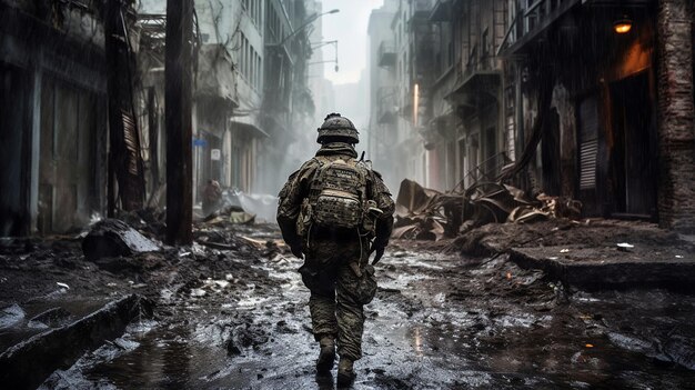 Raw and haunting war photography that captures the stark reality of conflict