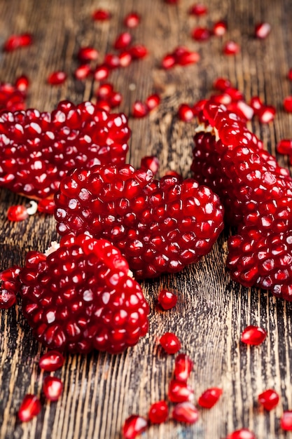 raw  pomegranate  