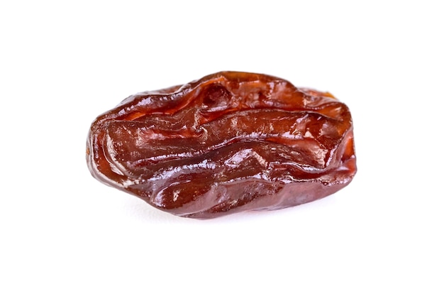 Raw raisin, dried grape isolated. Dried fruit