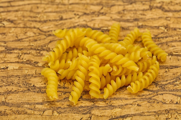 Raw Raw fusilly Italian pasta