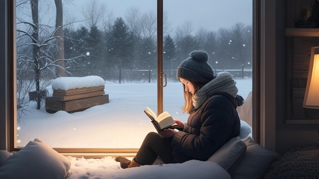 Reading by the Window