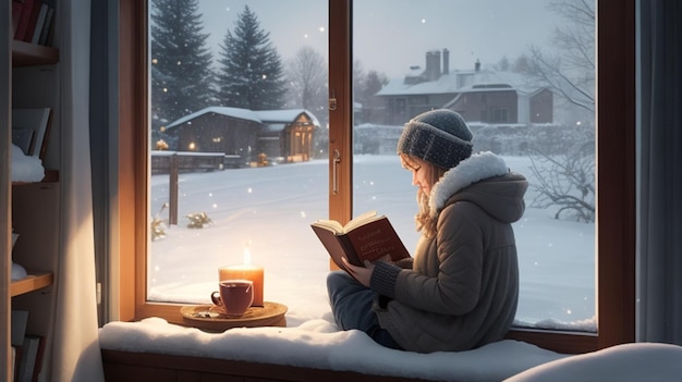 Reading by the Window