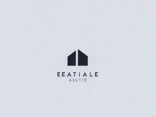 Real Estate simple logo design