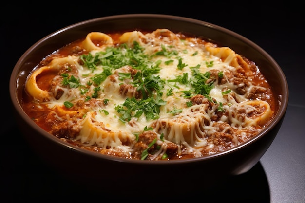 Real Lasagna Soup Italian Recipe