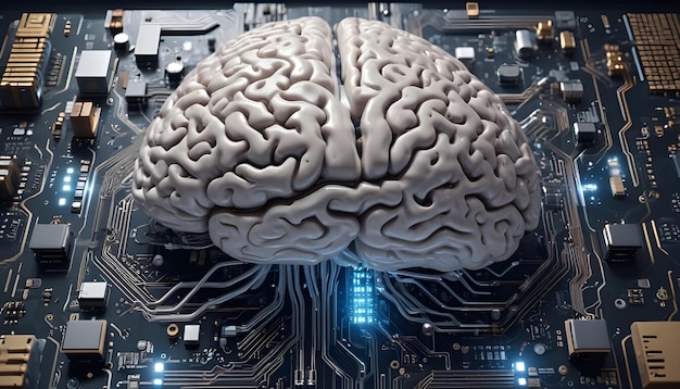 Realistic 3D Fusion of Brain and Computer Biological Computing Neuro Processors AI and AGI