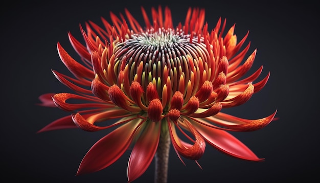 Realistic Blood Lily Flower Using Generative AI