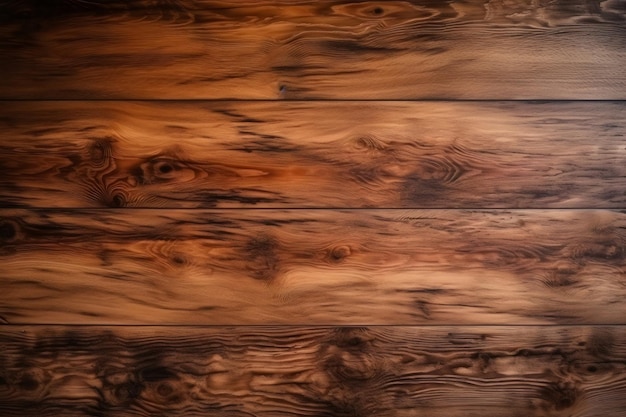 Realistic Brown Wood Texture