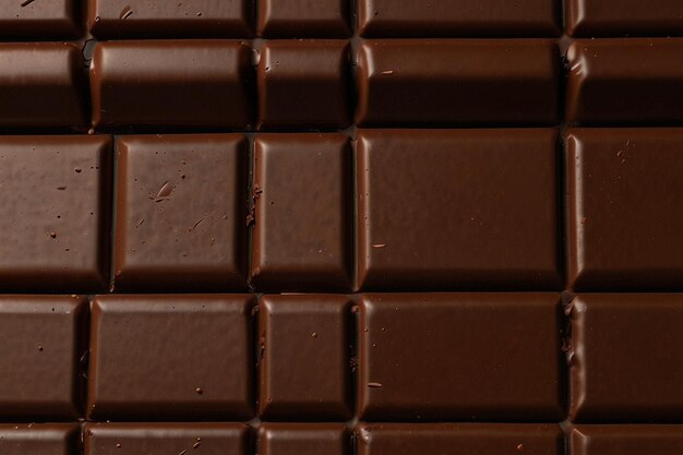 Realistic chocolate background