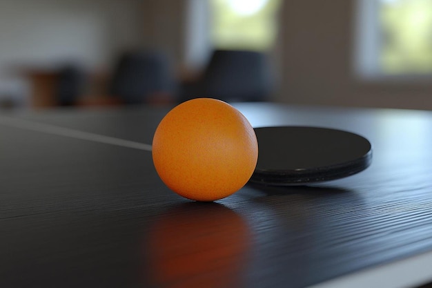 Photo realistic design table tennis background