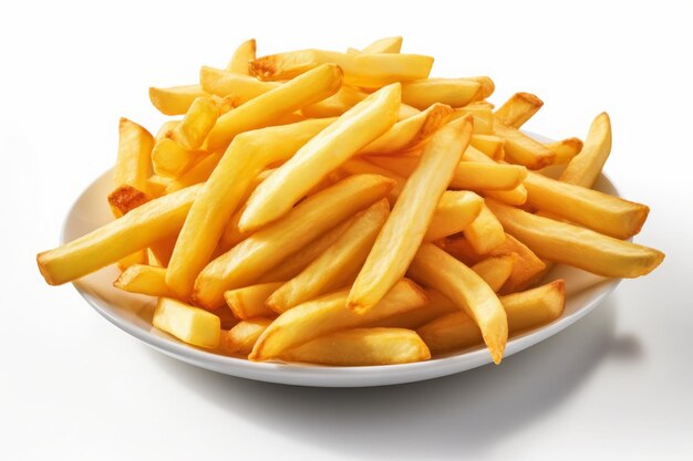 Realistic and detailed photo of finch fries