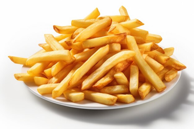 Realistic and detailed photo of finch fries