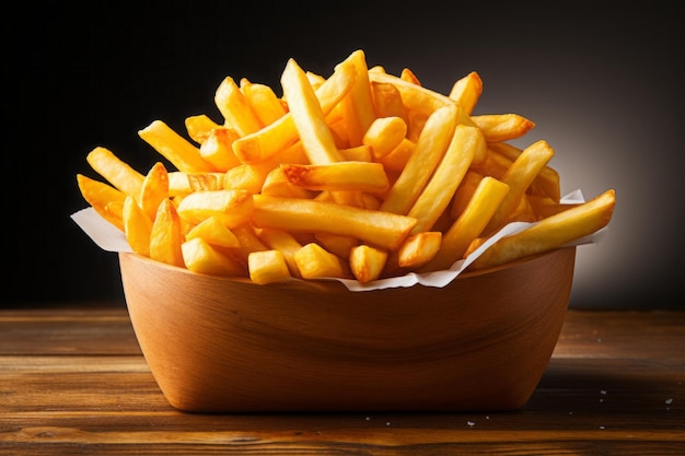 Realistic and detailed photo of finch fries