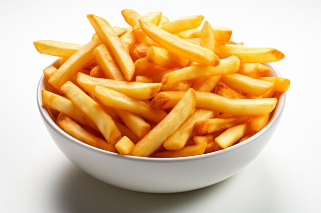 Realistic and detailed photo of finch fries