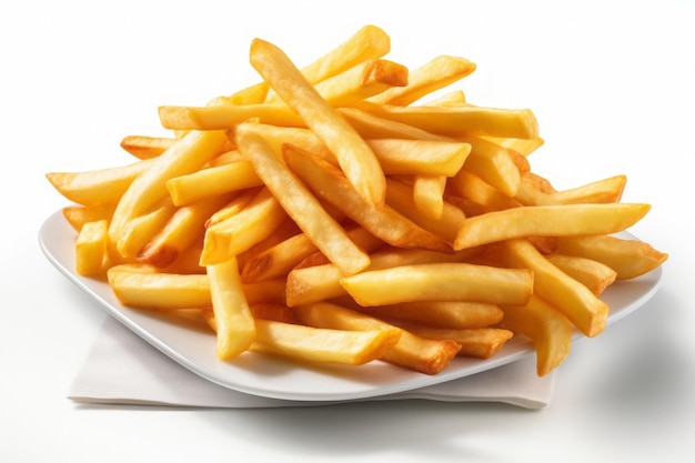 Realistic and detailed photo of finch fries