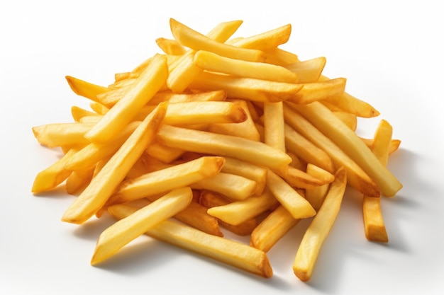 Realistic and detailed photo of finch fries