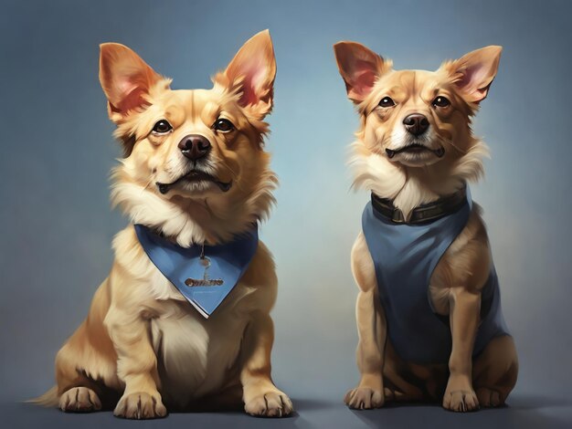 realistic dog portraits capturing the diverse breeds