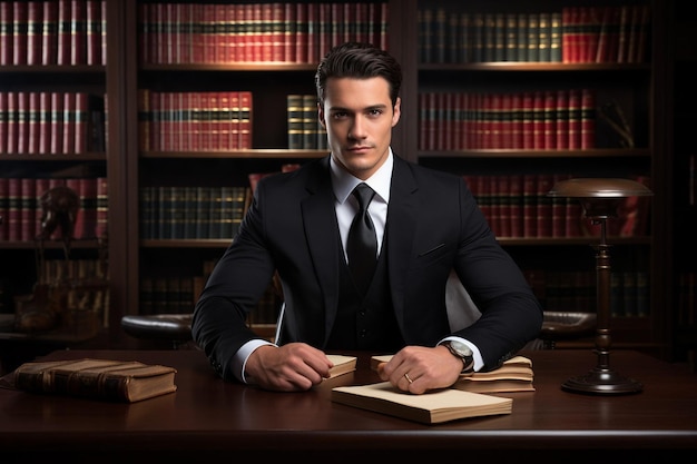 Realistic environment of a lawyer