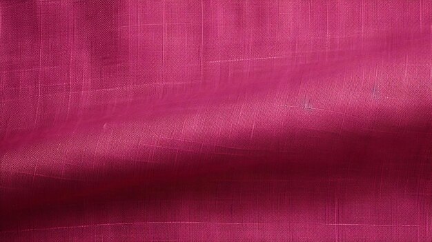 Realistic Flat Magenta Linen Texture