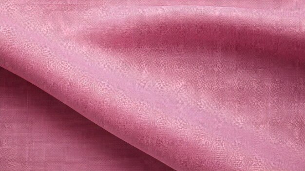 Realistic Flat Pink Linen Texture