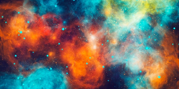 realistic galaxy background