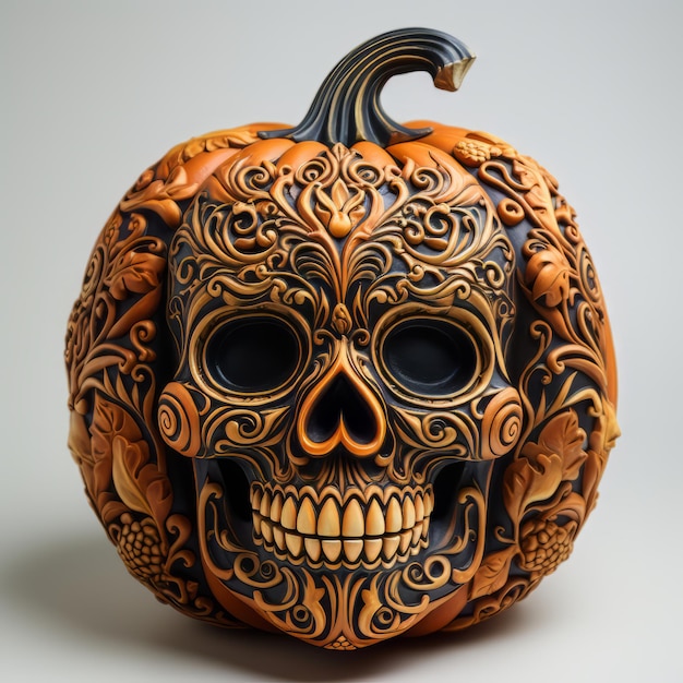 Realistic Halloween art design