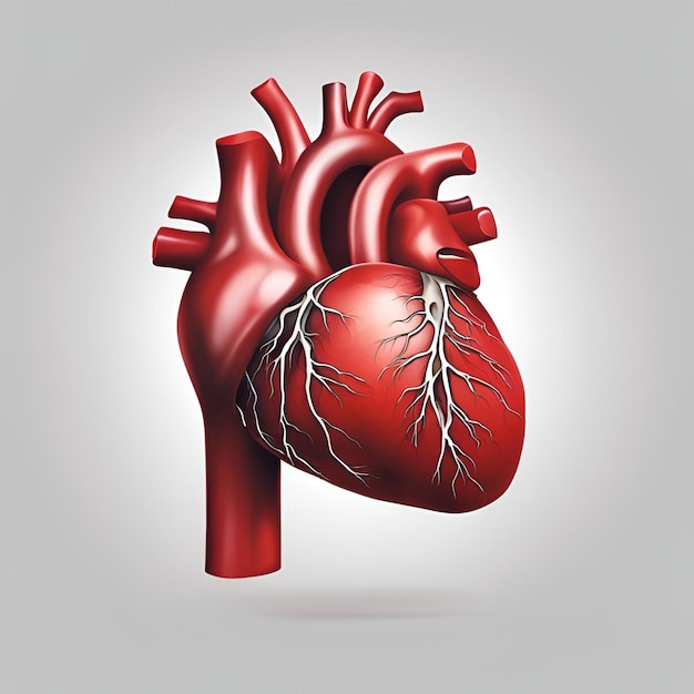 realistic heart illustration 6