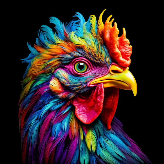 Realistic Image of Chicken