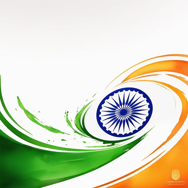 realistic india independence day background