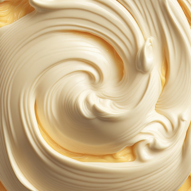 Realistic Mayonnaise AI render