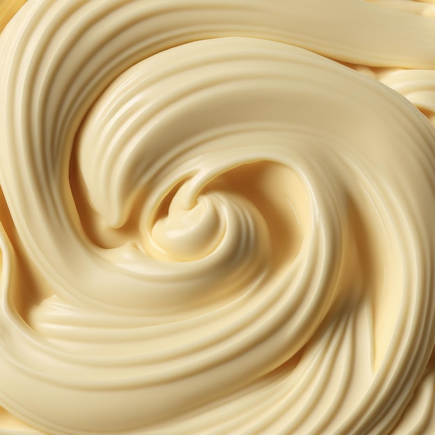 Realistic Mayonnaise AI render