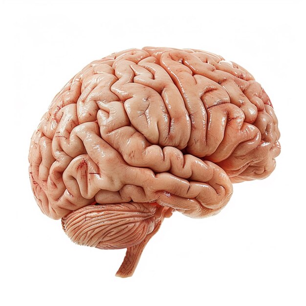 Photo realistic model of human brain