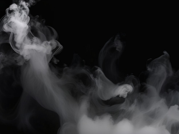 A realistic overlay texture background featuring dry ice smoke