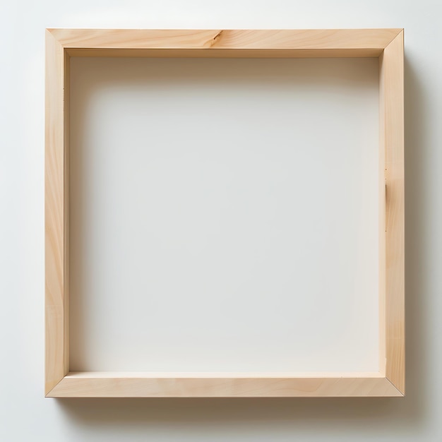 realistic photo frames on a white background