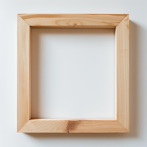 realistic photo frames on a white background