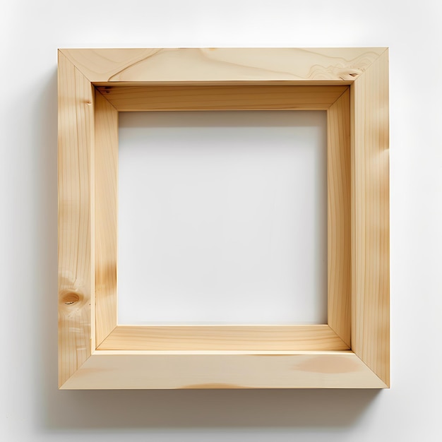 realistic photo frames on a white background