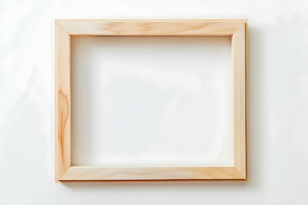 realistic photo frames on a white background