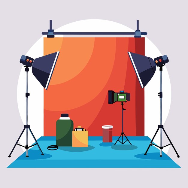 Photo realistic product photography backdrop for professional shoots