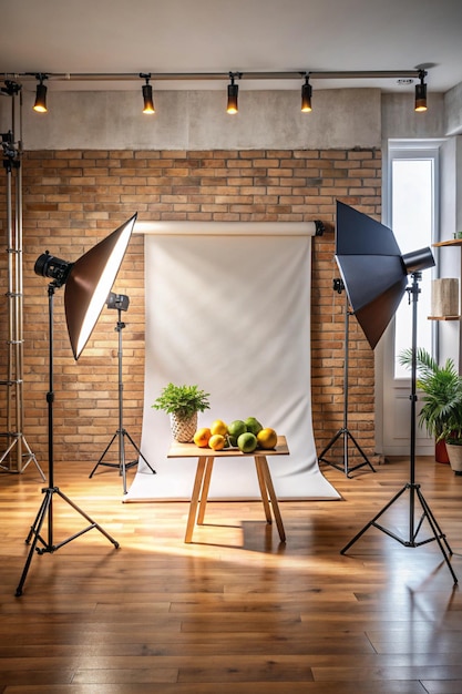 Photo realistic product photography backdrop