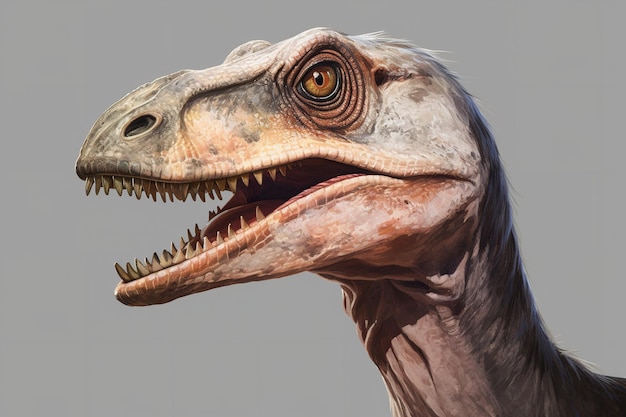 realistic velociraptor dinosaur