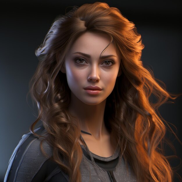 Realistic Zbrush Sculpt Of Beautiful Female Morph With Dynamic Lighting