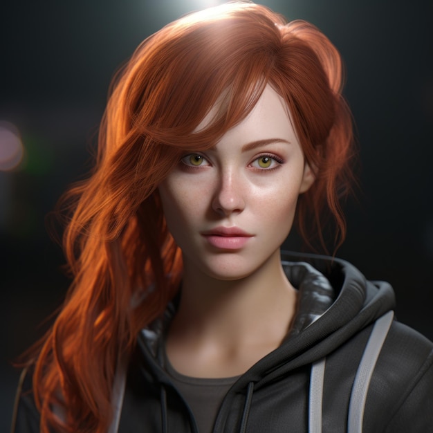 Realistic Zbrush Sculpt Of Beautiful Female Morph With Dynamic Lighting